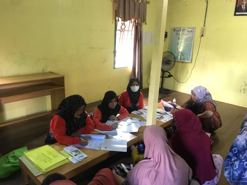 Kegiatan Posyandu Balita Bulan Juni